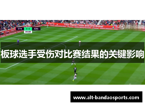 板球选手受伤对比赛结果的关键影响